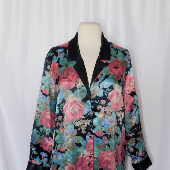 Vintage VICTORIA’S SECRET Gold Label Night Sleep Shirt Chemise Gown Small - Picture 3 of 10